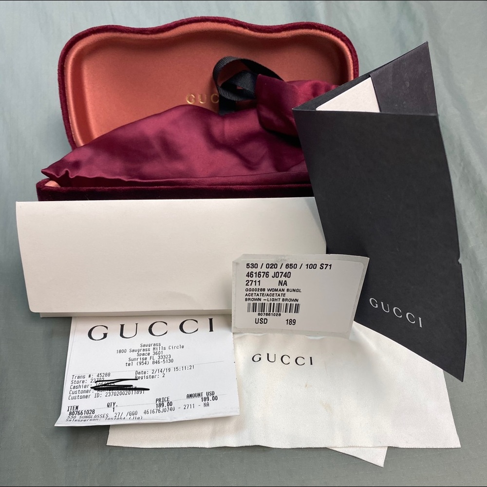 Women Tortoise Gucci Sunglasses